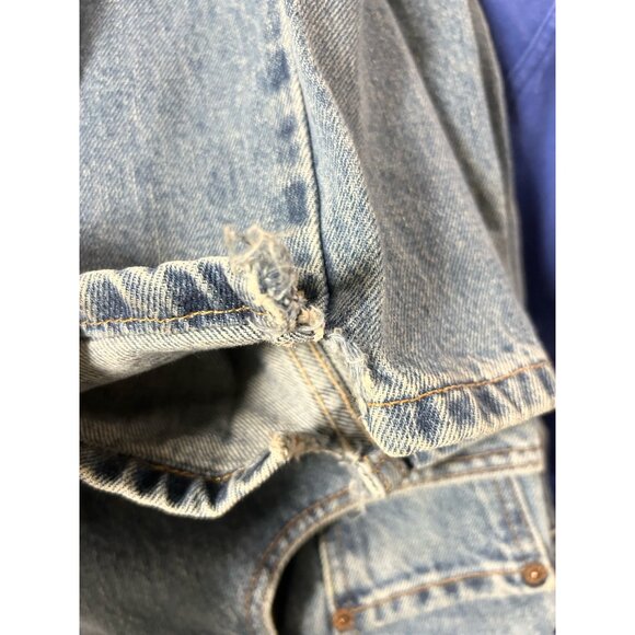 Levi’s 560 Loose Fit Tapered Leg Blue Jeans 32x34 Vintage Made in Mexico USA - Picture 10 of 11
